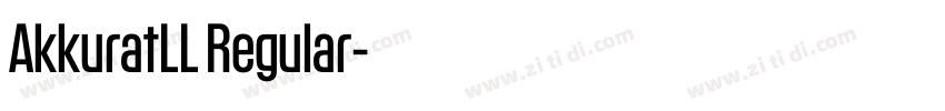 AkkuratLL Regular字体转换 AkkuratLL Regular字体转换